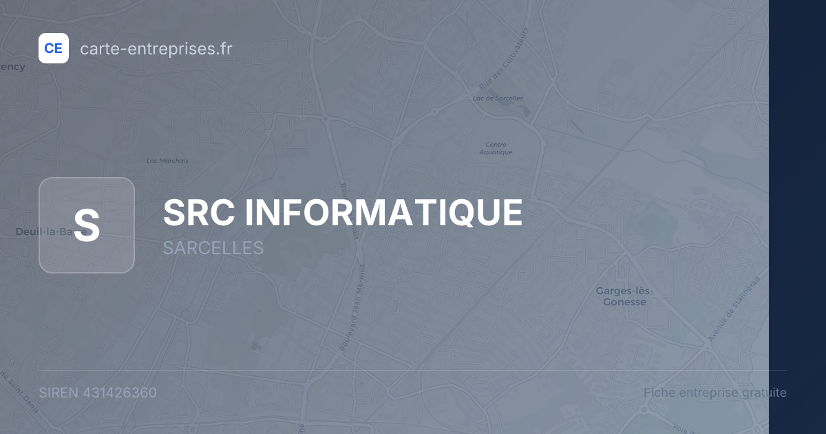 SRC INFORMATIQUE — 431426360 — fiche entreprise