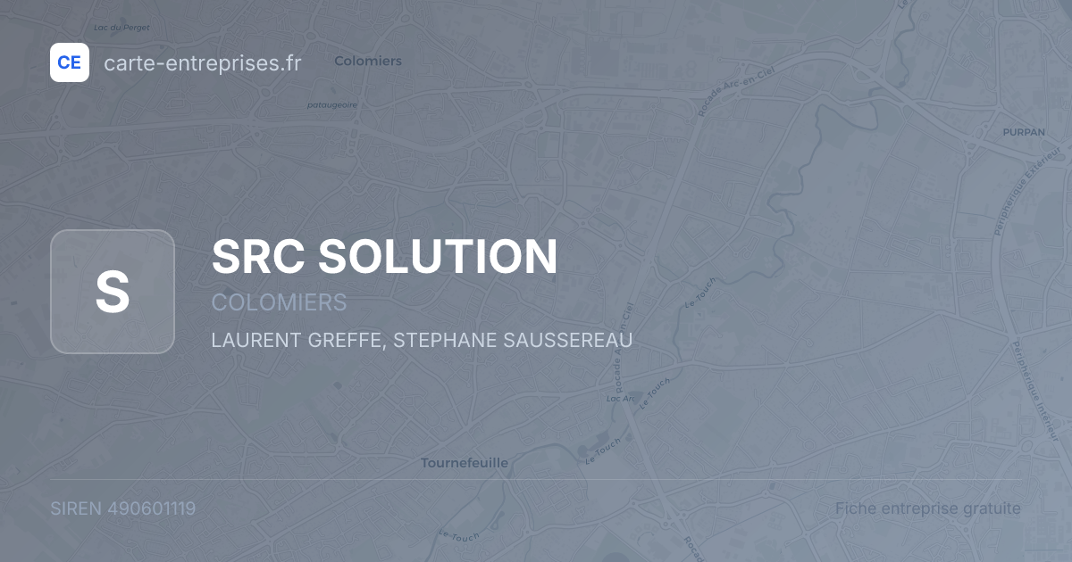 SRC SOLUTION — 490601119 — fiche entreprise