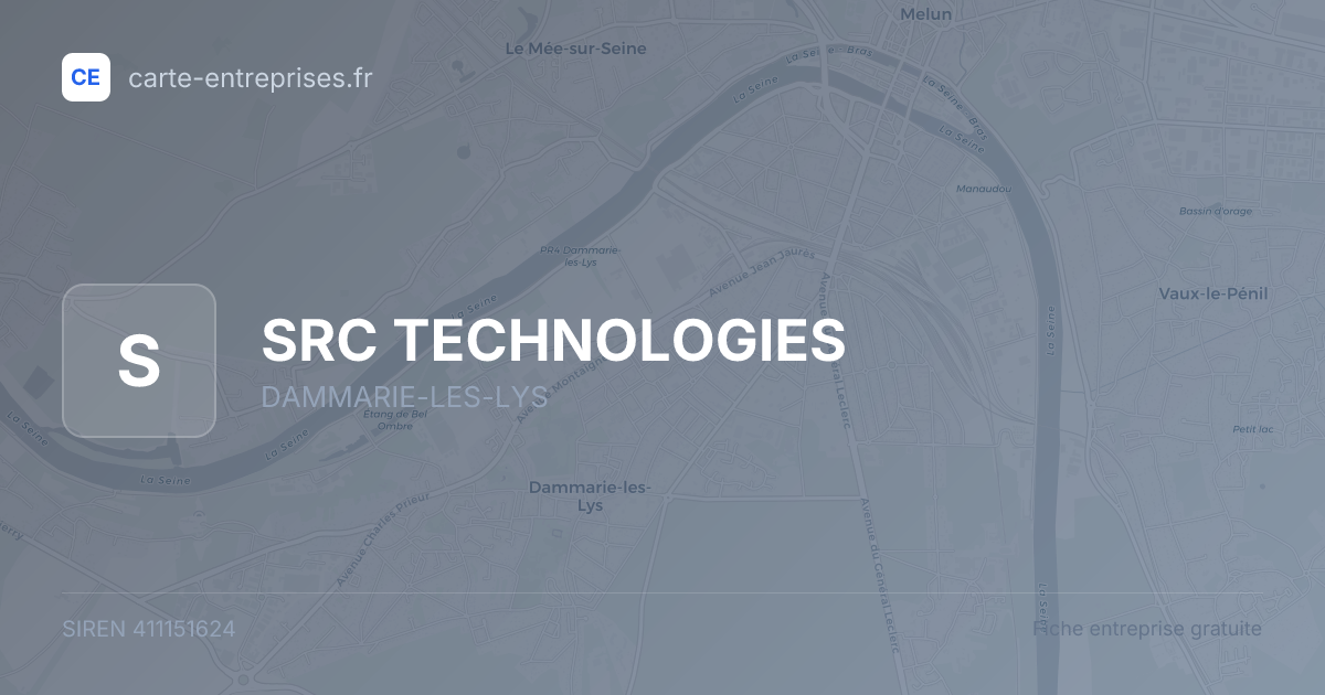 SRC TECHNOLOGIES — 411151624 — fiche entreprise