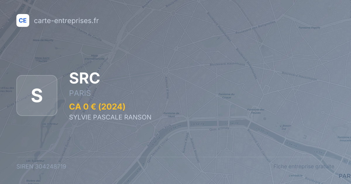 SRC — 304248719 — fiche entreprise