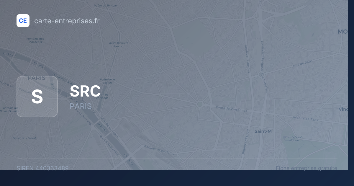 SRC — 440363489 — fiche entreprise