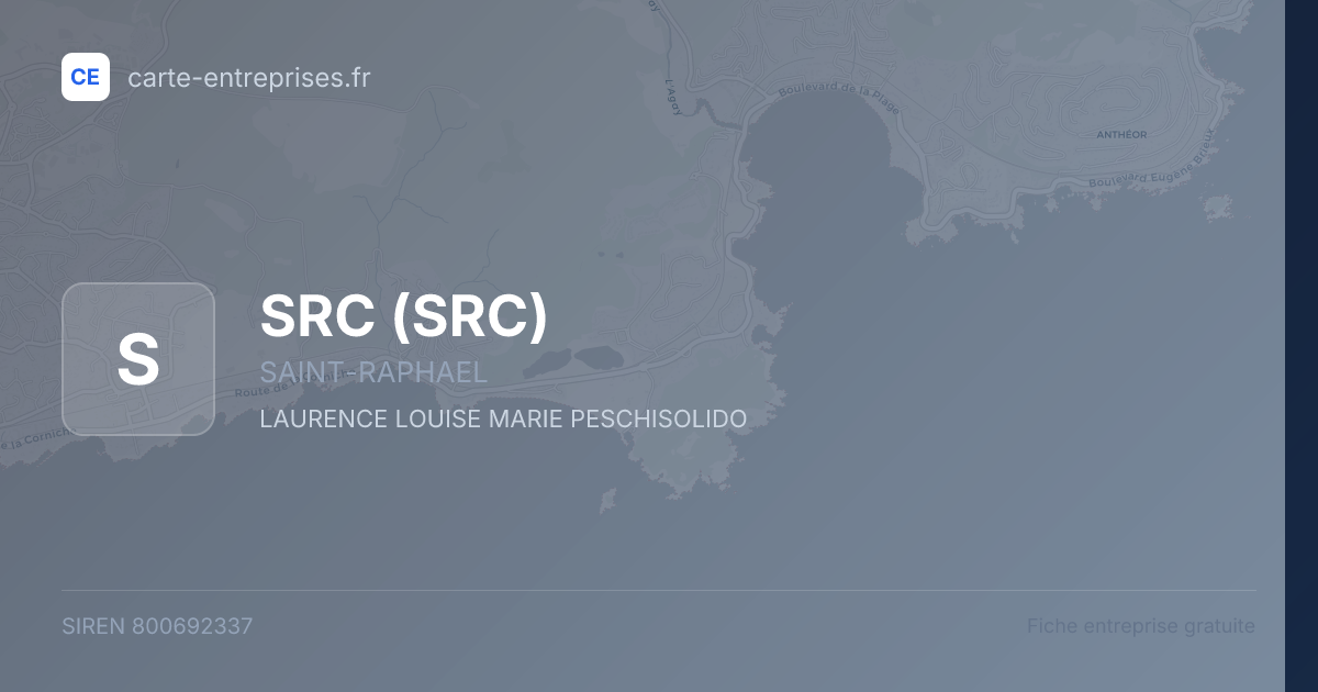 SRC — 800692337 — fiche entreprise