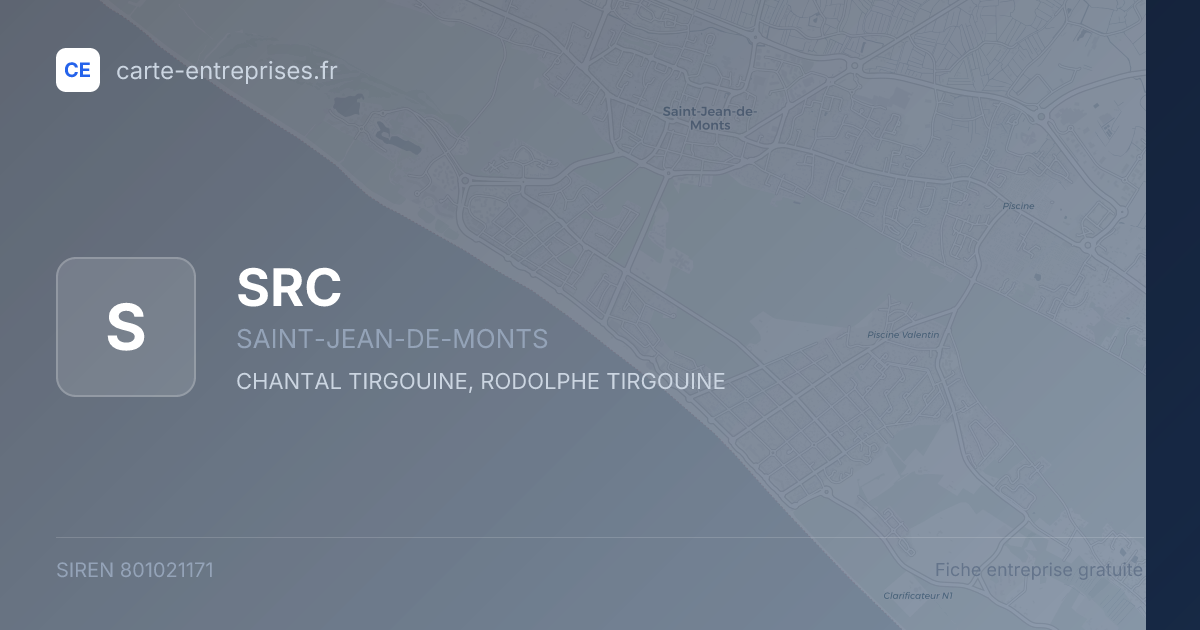 SRC — 801021171 — fiche entreprise