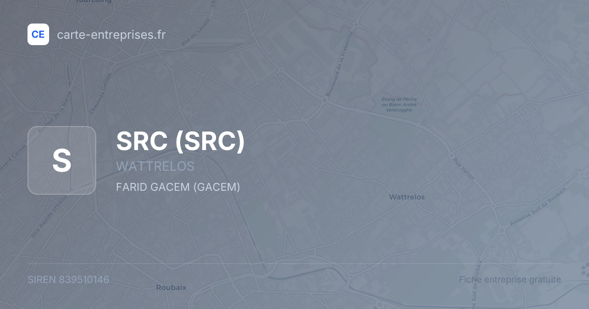SRC — 839510146 — fiche entreprise