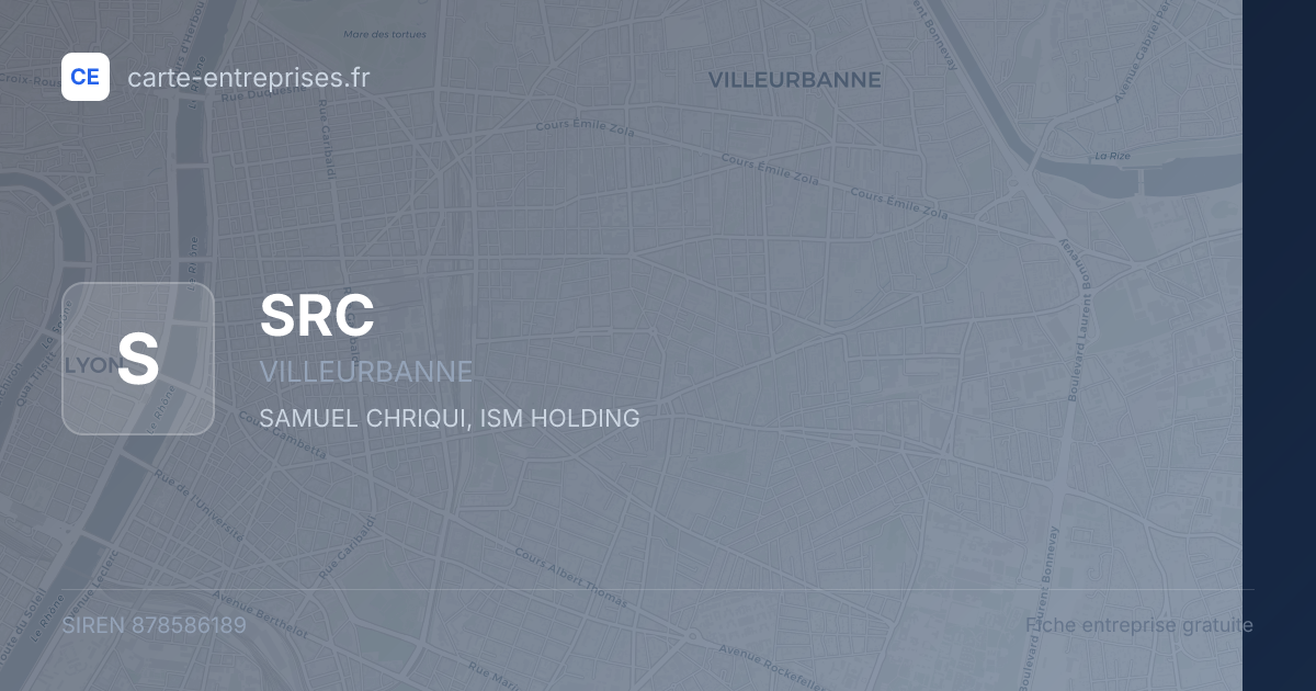 SRC — 878586189 — fiche entreprise