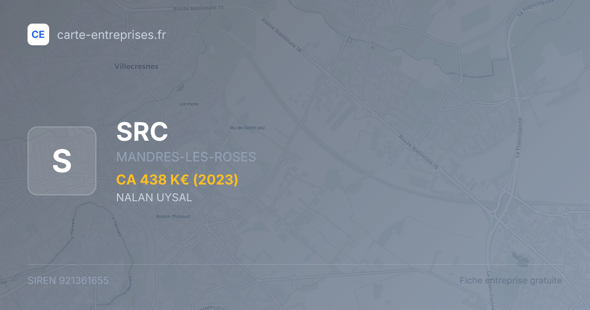 SRC — 921361655 — fiche entreprise