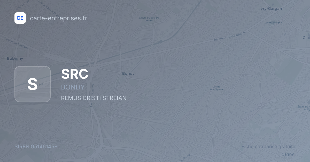 SRC — 951461458 — fiche entreprise