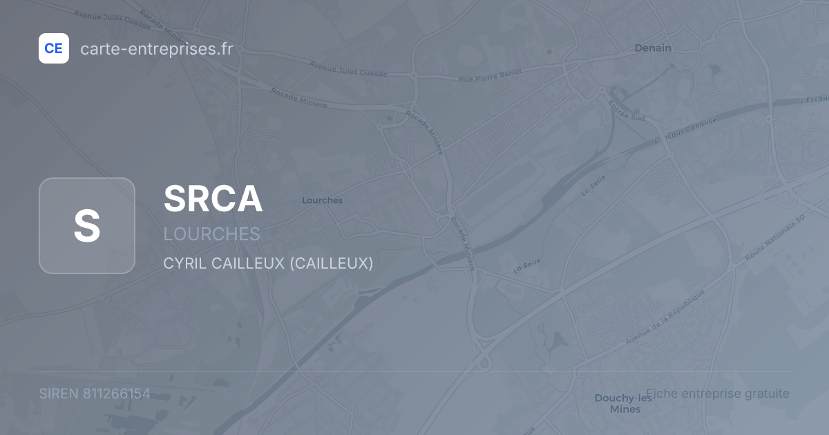 SRCA — 811266154 — fiche entreprise