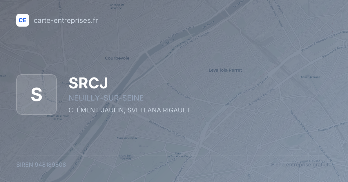 SRCJ — 948189808 — fiche entreprise