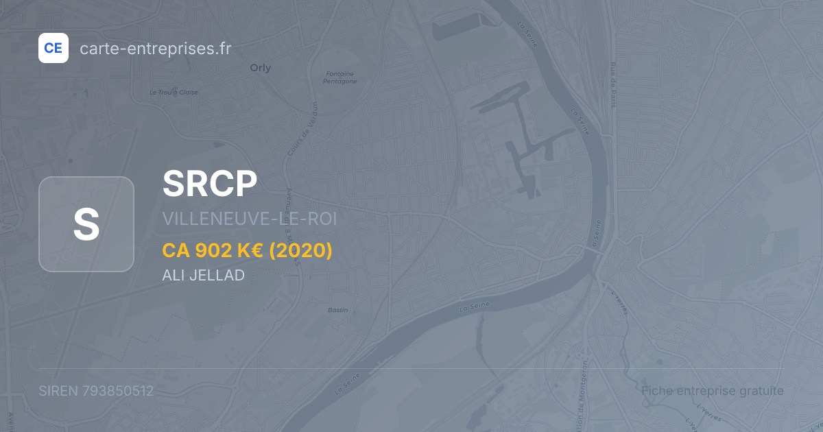 SRCP — 793850512 — fiche entreprise