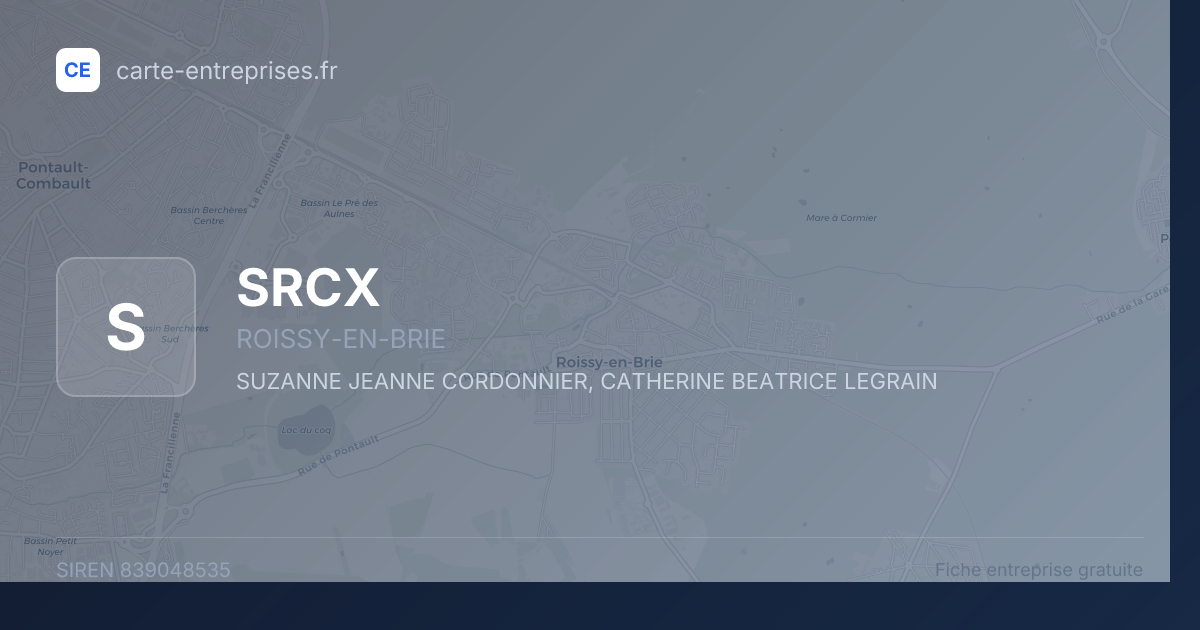SRCX — 839048535 — fiche entreprise