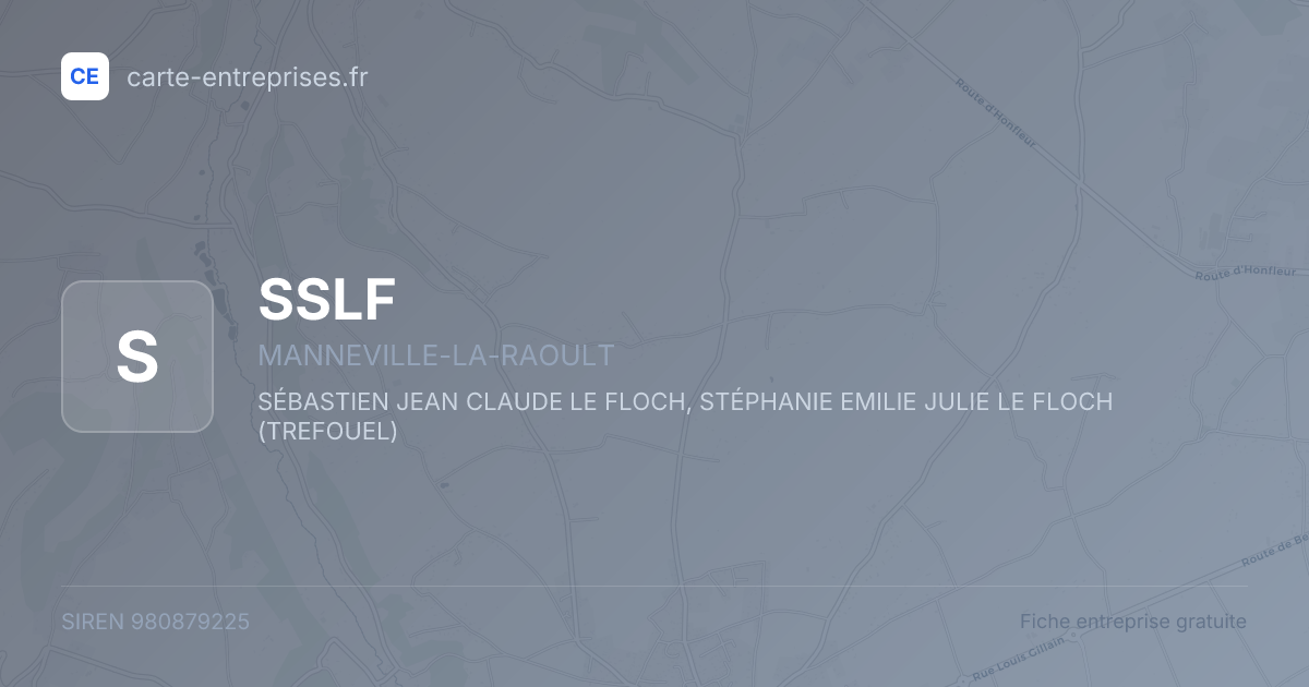 SSLF — 980879225 — fiche entreprise