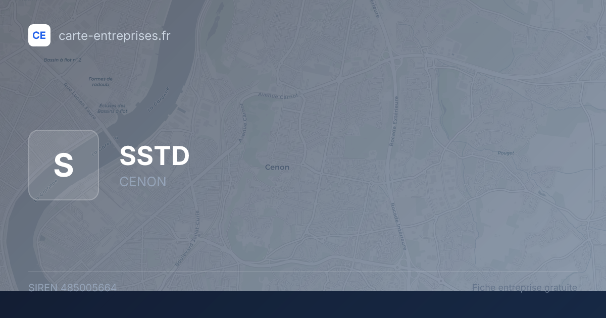 SSTD — 485005664 — fiche entreprise