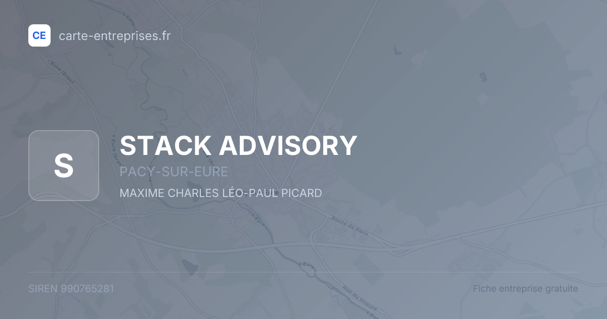STACK ADVISORY — 990765281 — fiche entreprise