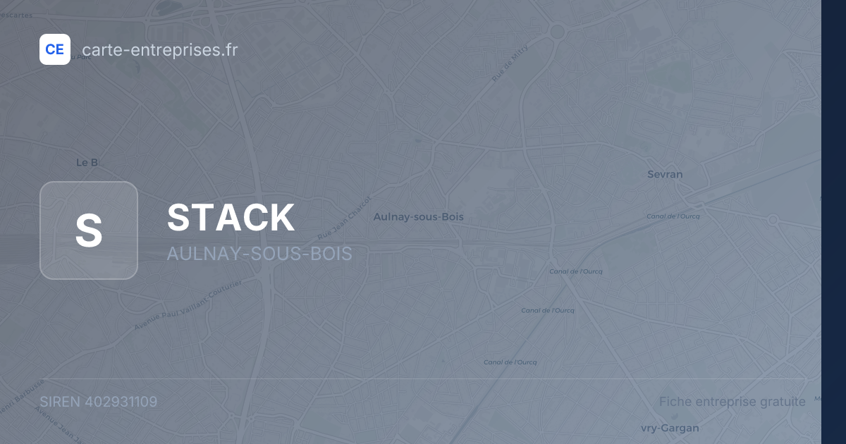 STACK — 402931109 — fiche entreprise