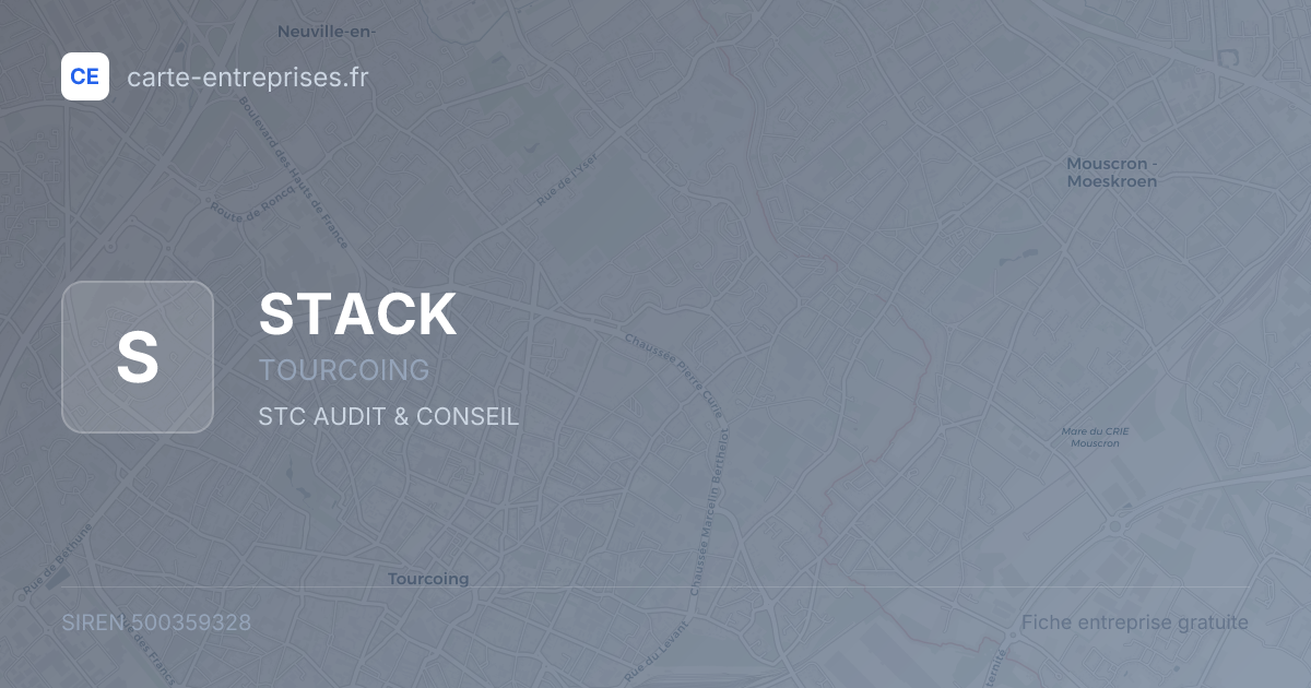 STACK — 500359328 — fiche entreprise