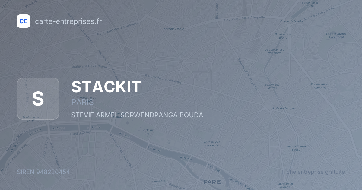 STACKIT — 948220454 — fiche entreprise