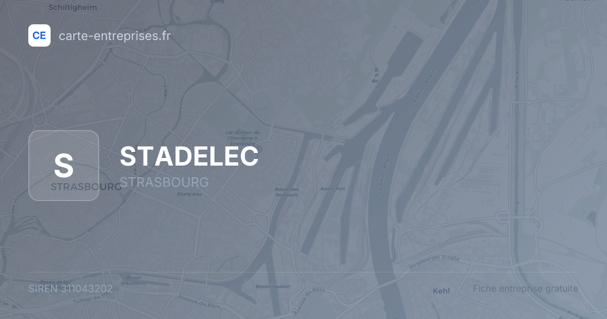 STADELEC — 311043202 — fiche entreprise