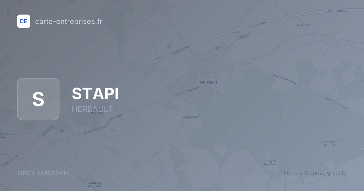 STAPI — 454005414 — fiche entreprise