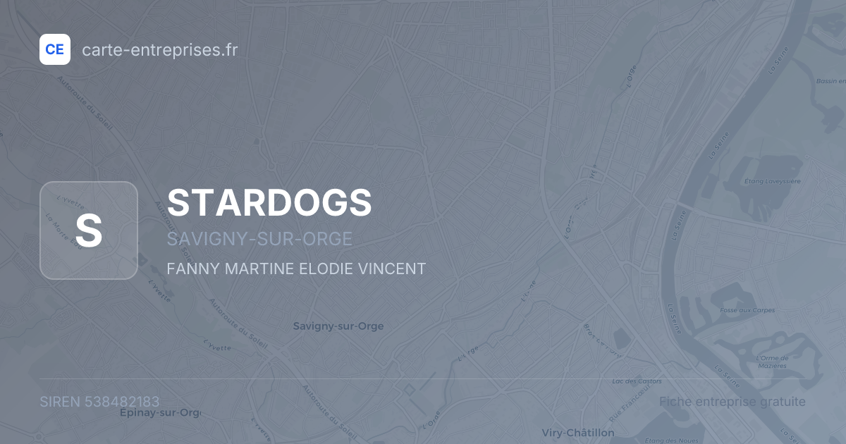 STARDOGS — 538482183 — fiche entreprise