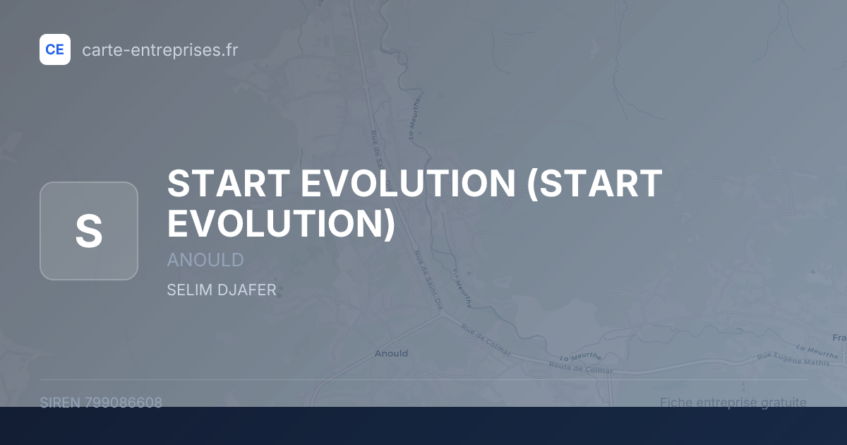 START EVOLUTION — 799086608 — fiche entreprise