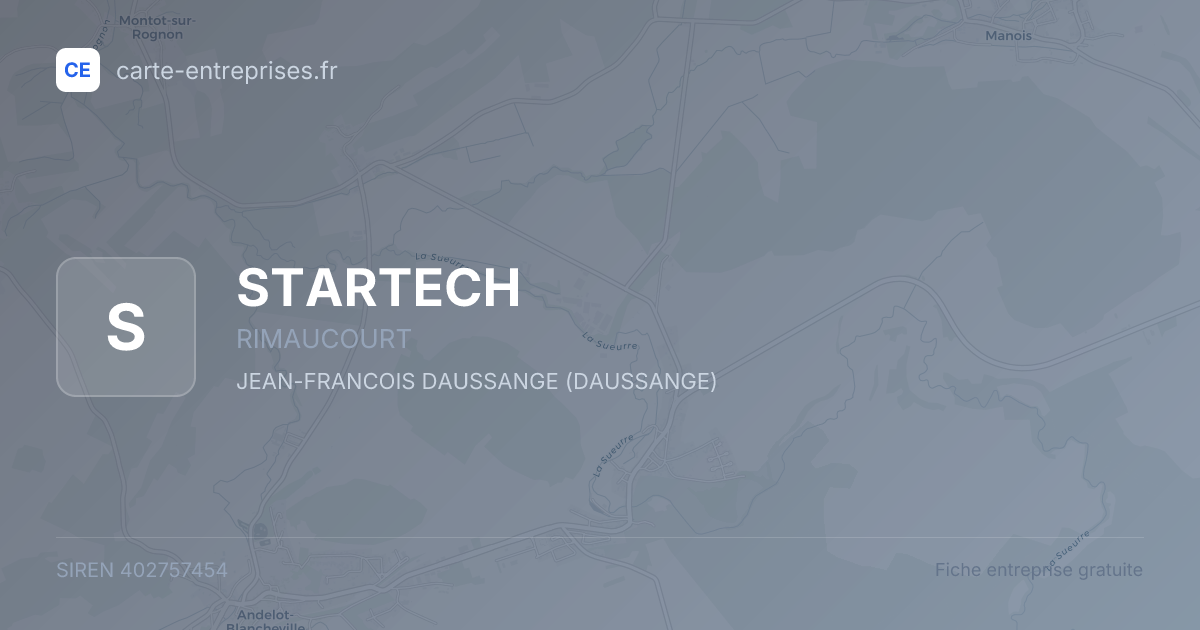 STARTECH — 402757454 — fiche entreprise
