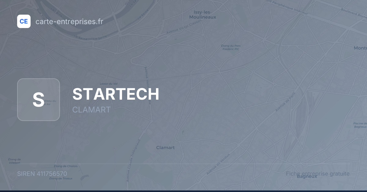 STARTECH — 411756570 — fiche entreprise