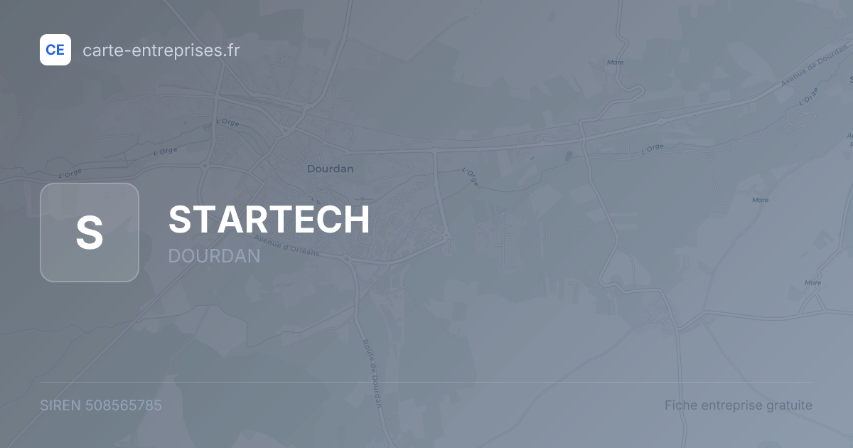 STARTECH — 508565785 — fiche entreprise