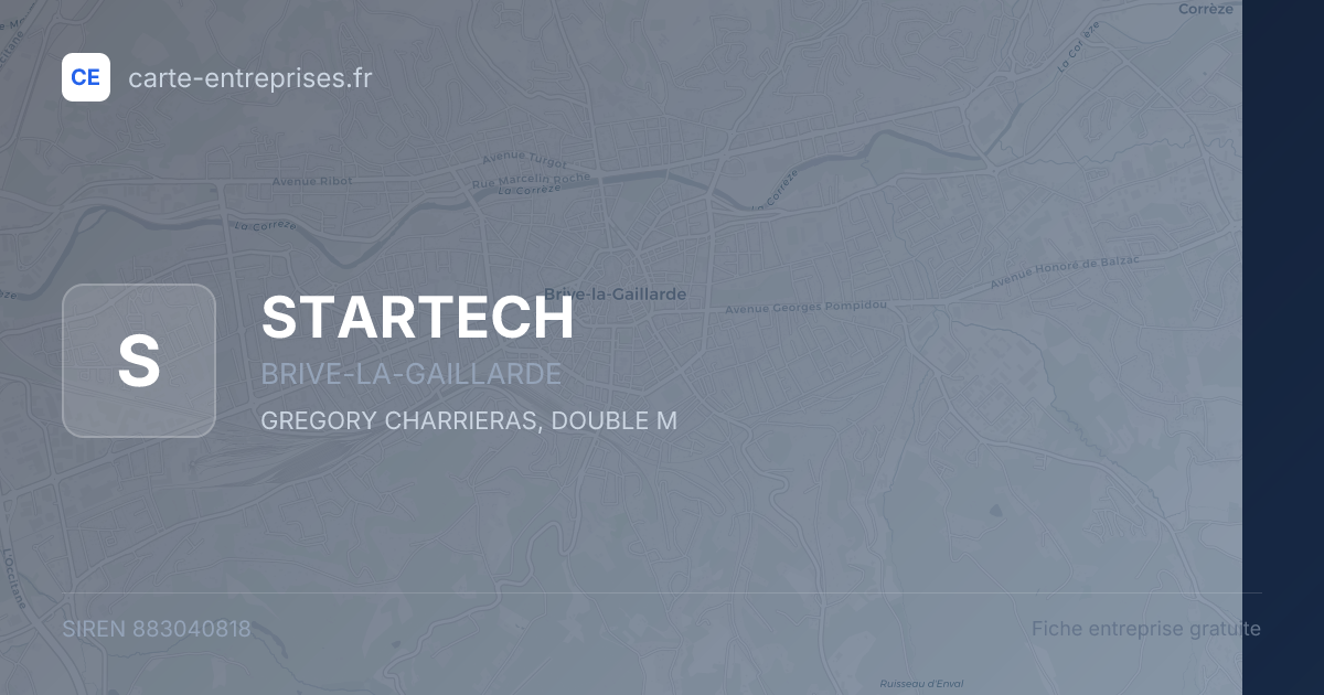STARTECH — 883040818 — fiche entreprise