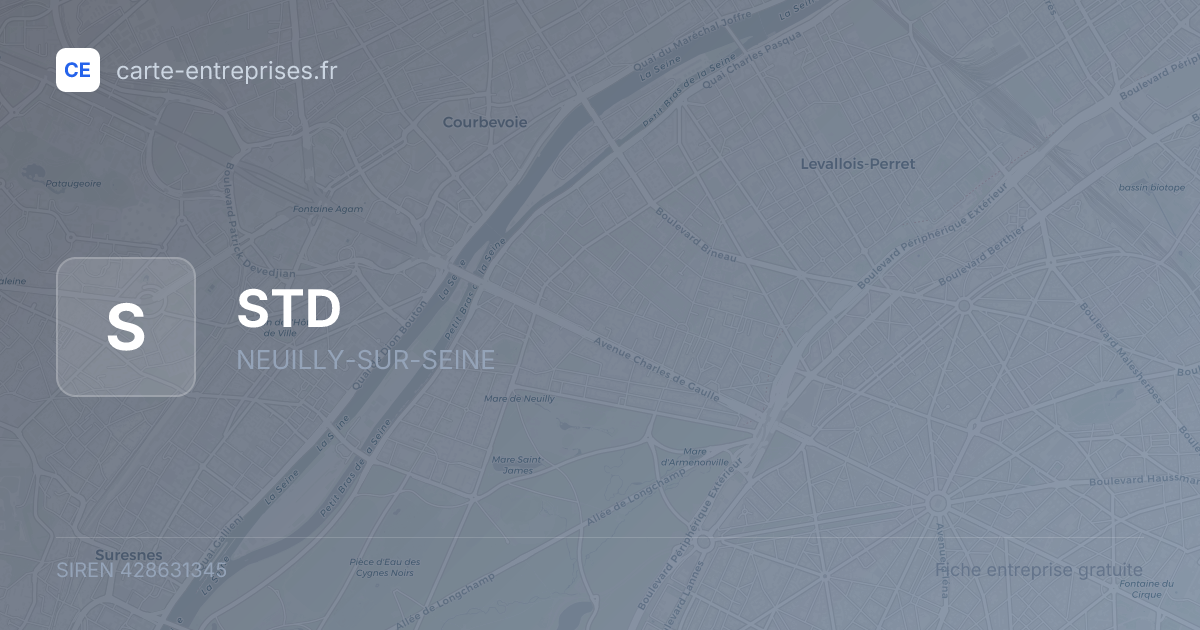 STD — 428631345 — fiche entreprise