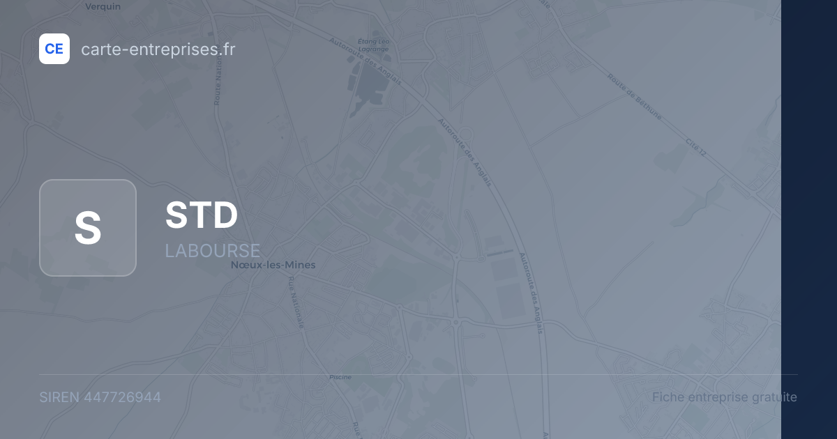 STD — 447726944 — fiche entreprise