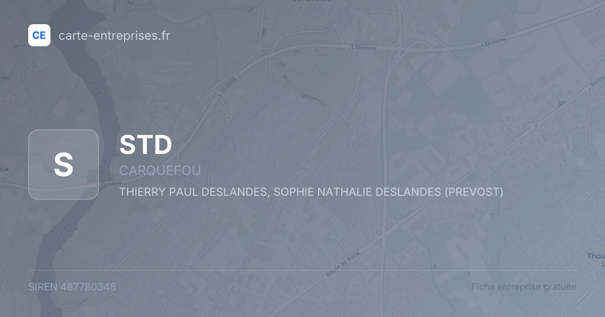 STD — 487780348 — fiche entreprise