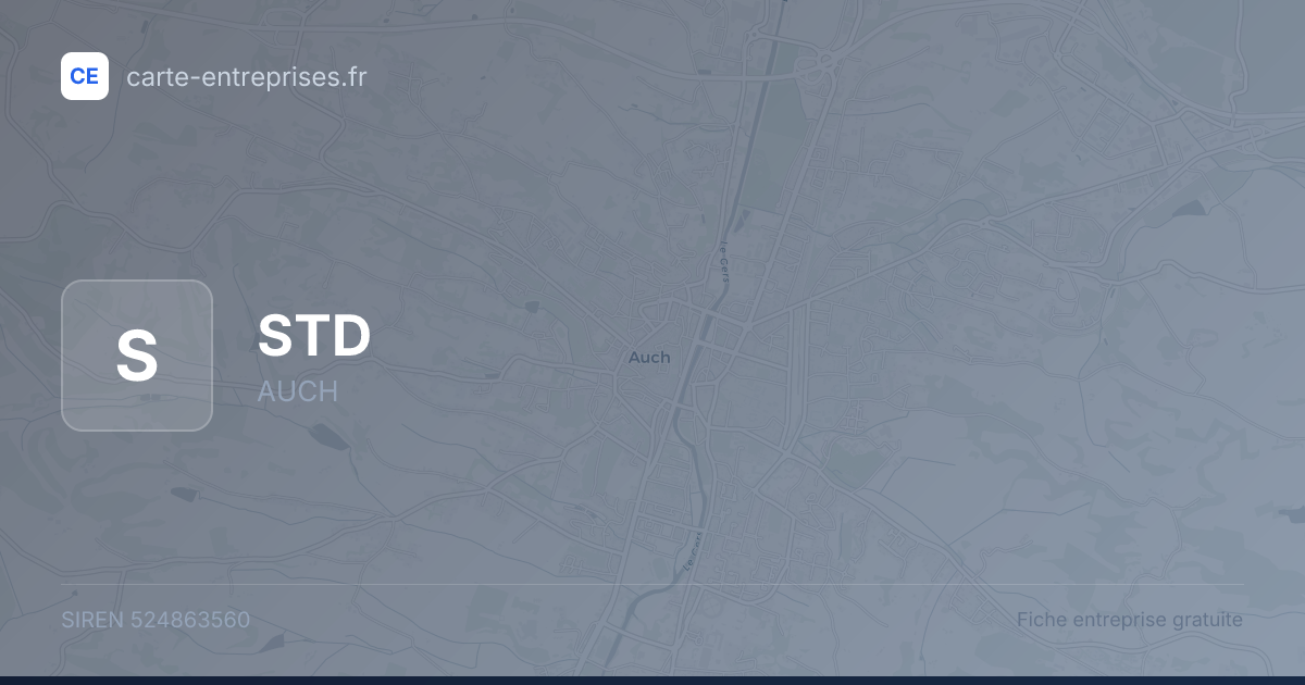STD — 524863560 — fiche entreprise