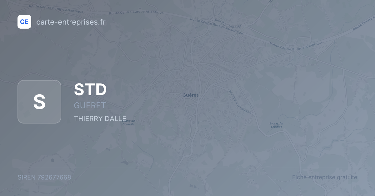 STD — 792677668 — fiche entreprise