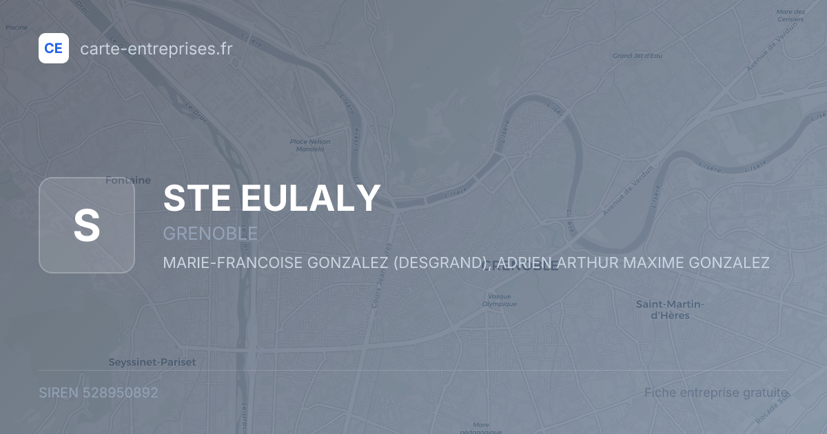 STE EULALY — 528950892 — fiche entreprise