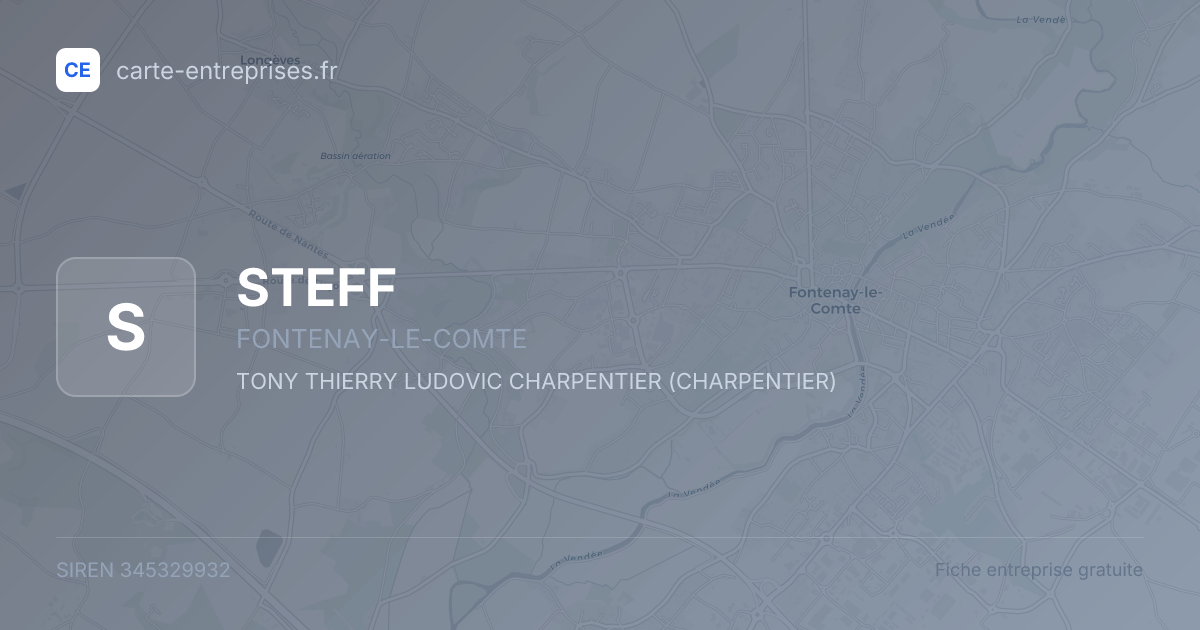 STEFF — 345329932 — fiche entreprise
