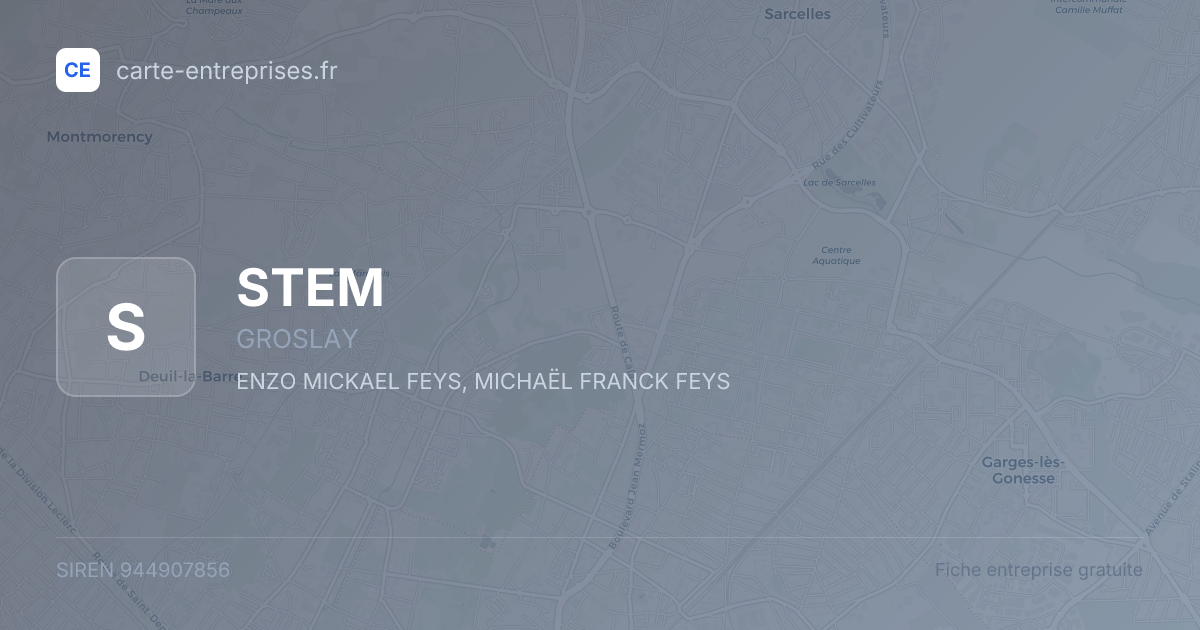 STEM — 944907856 — fiche entreprise