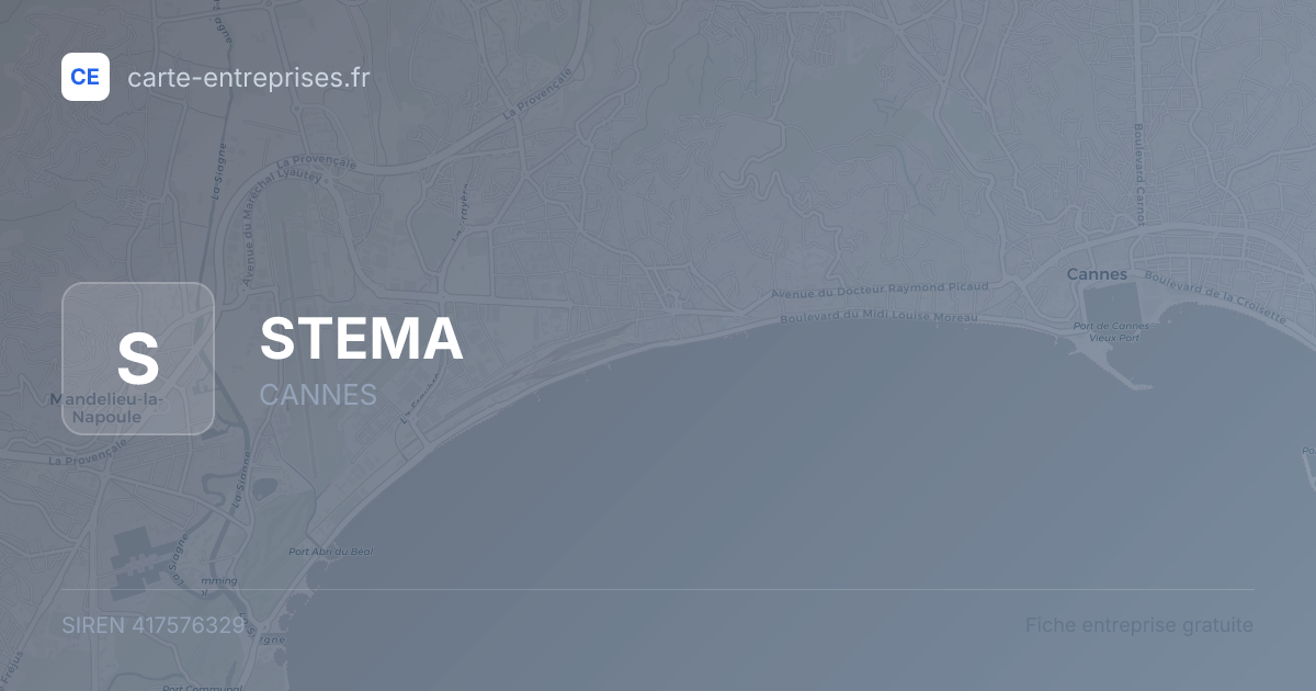 STEMA — 417576329 — fiche entreprise