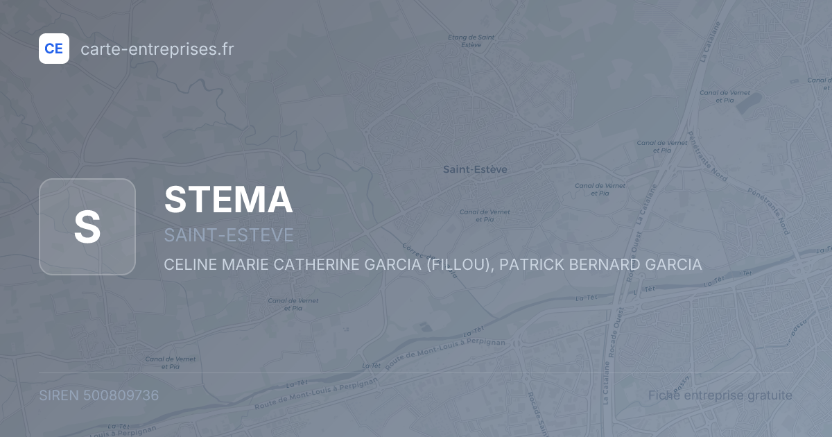 STEMA — 500809736 — fiche entreprise