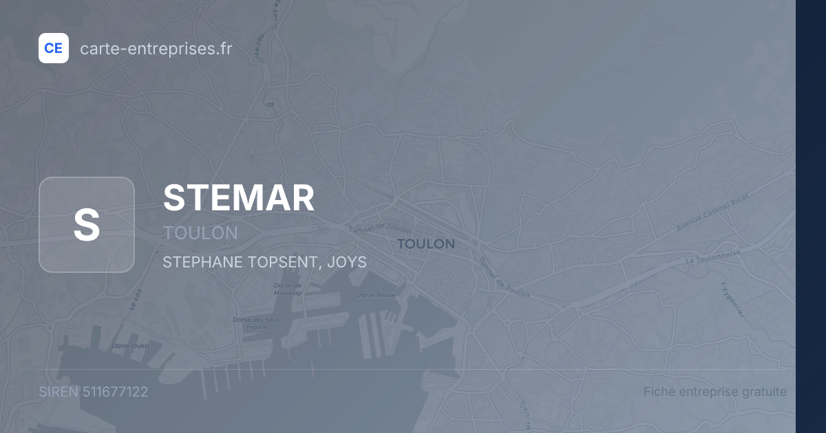 STEMAR — 511677122 — fiche entreprise