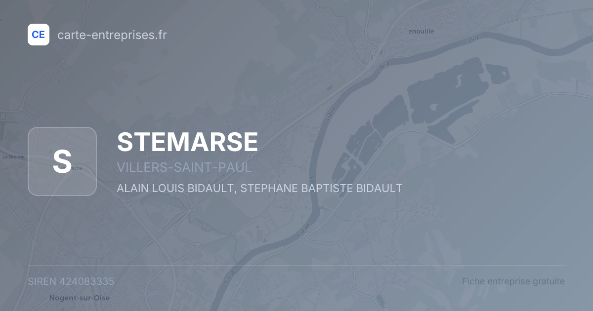 STEMARSE — 424083335 — fiche entreprise