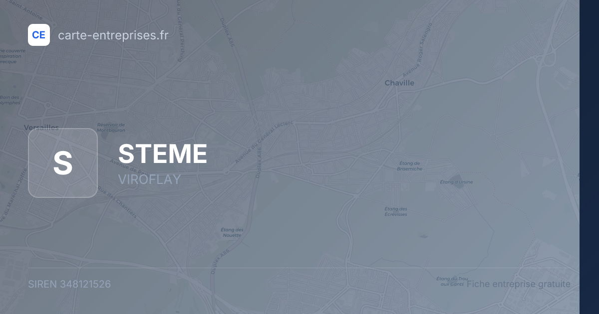 STEME — 348121526 — fiche entreprise