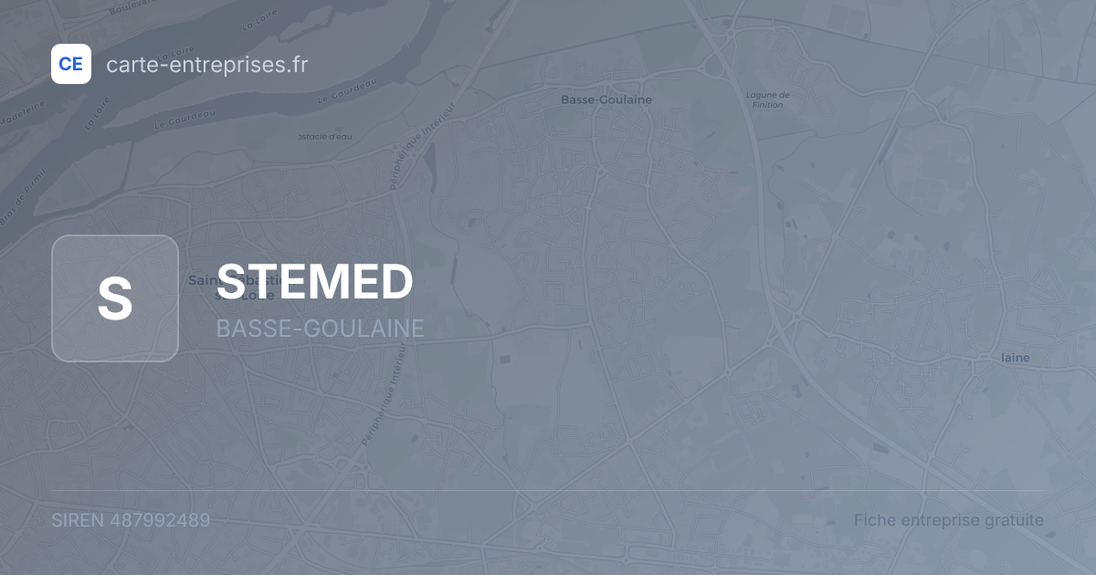 STEMED — 487992489 — fiche entreprise