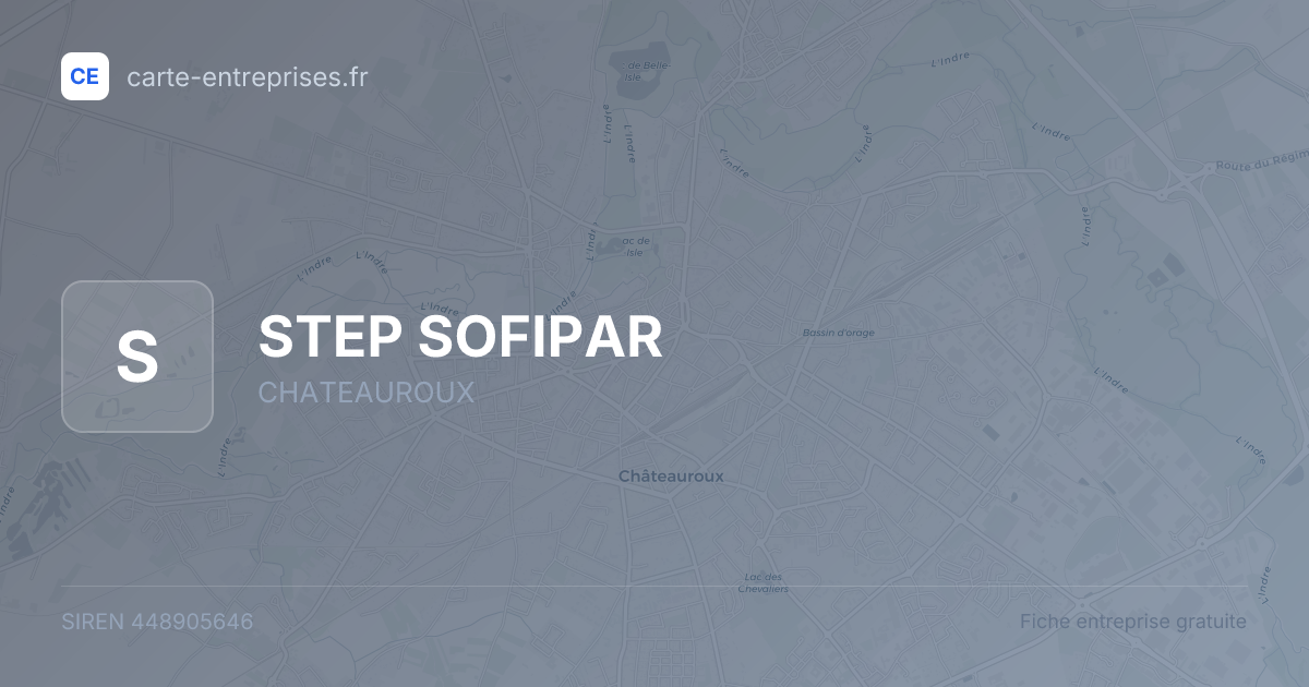 STEP SOFIPAR — 448905646 — fiche entreprise
