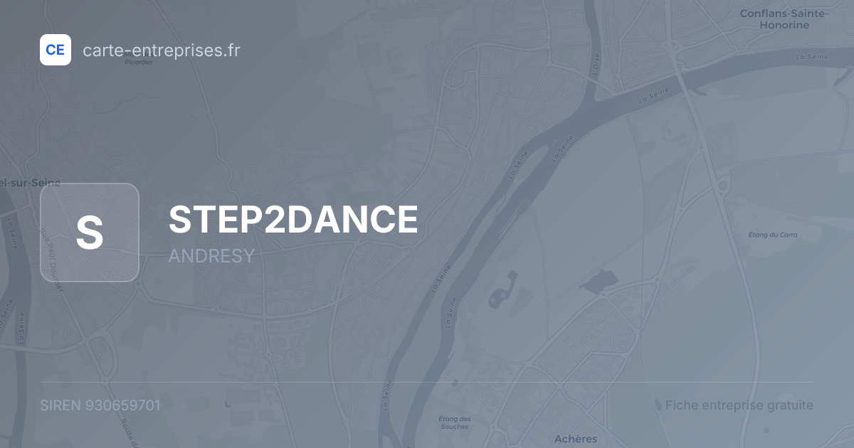 STEP2DANCE — 930659701 — fiche entreprise