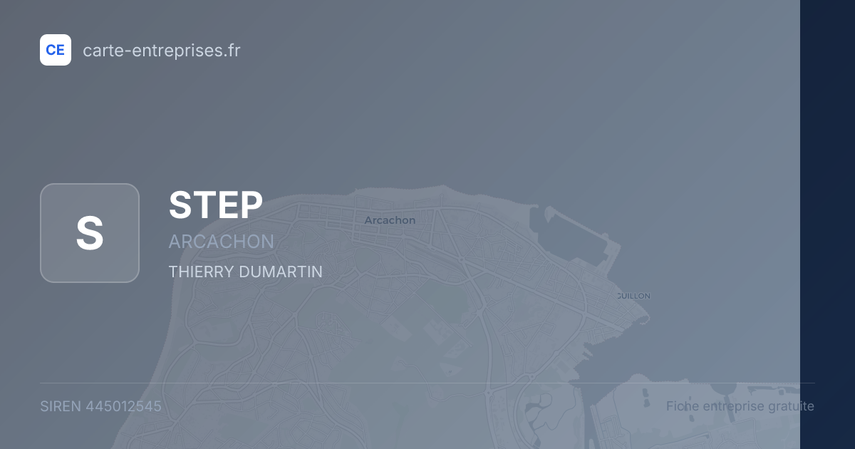 STEP — 445012545 — fiche entreprise