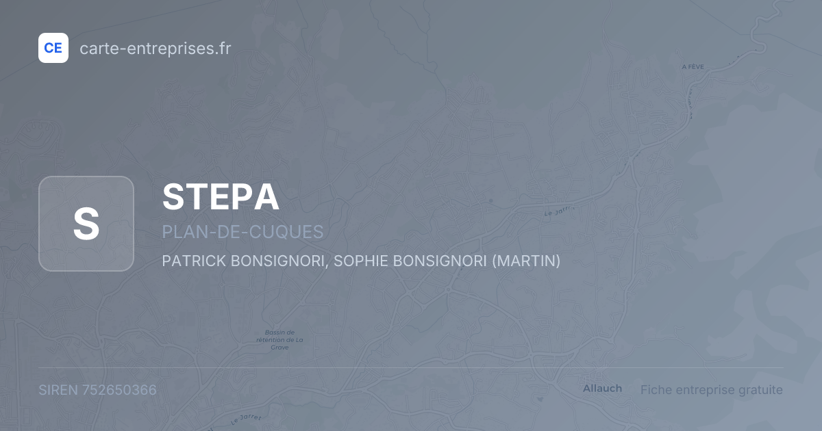 STEPA — 752650366 — fiche entreprise