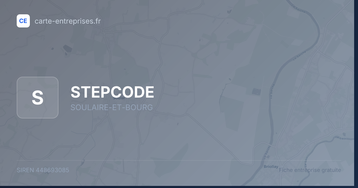 STEPCODE — 448693085 — fiche entreprise