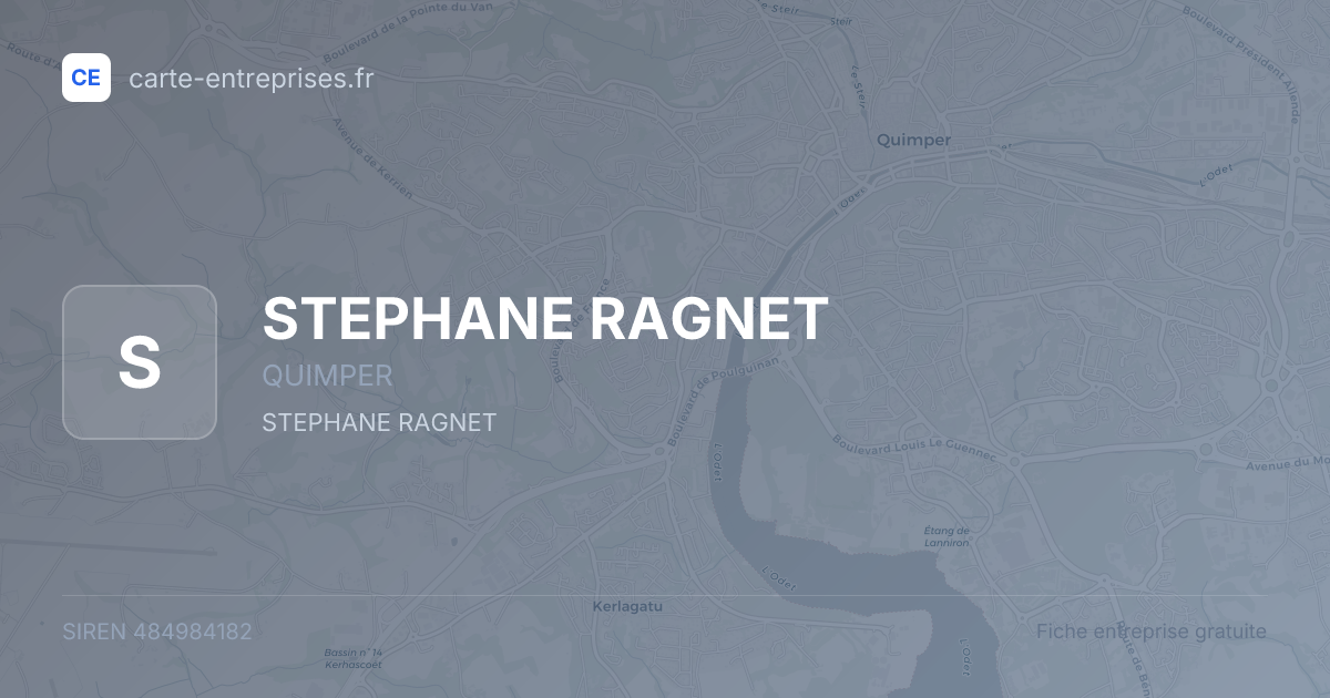 STEPHANE RAGNET — 484984182 — fiche entreprise