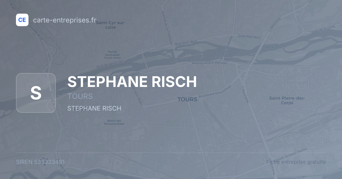STEPHANE RISCH — 533323481 — fiche entreprise